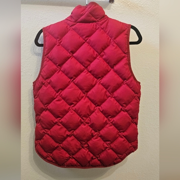J. Crew Cherry Quilted Vest - Picture 3 of 13